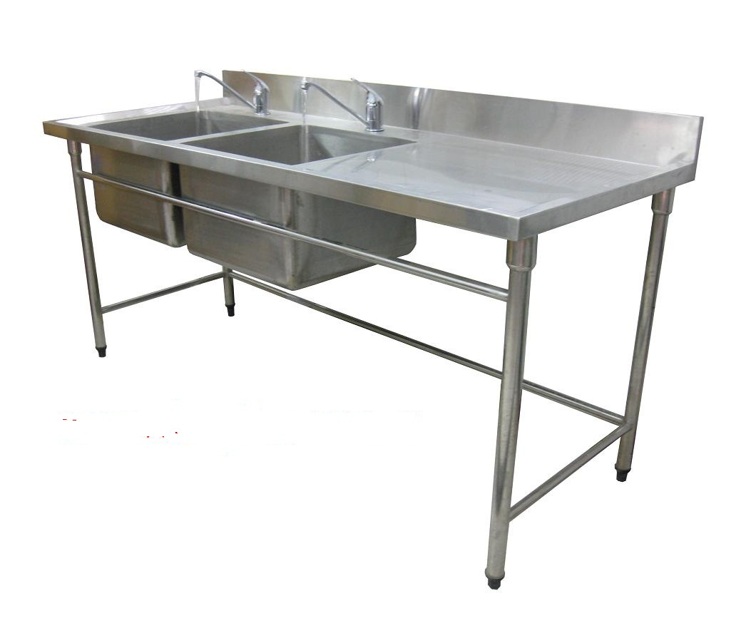 Bàn inox 1 chậu rửa