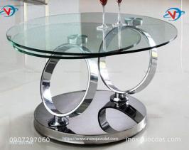 Bàn inox bóng gương