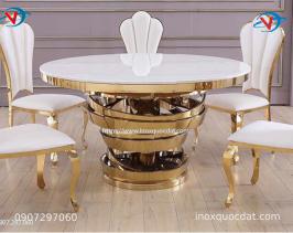 Bàn inox mạ màu