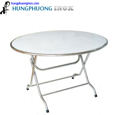 Bàn tròn Inox