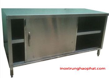 Bàn tủ Inox