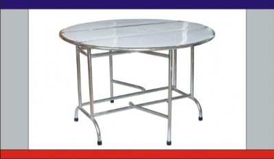 Bàn xếp inox