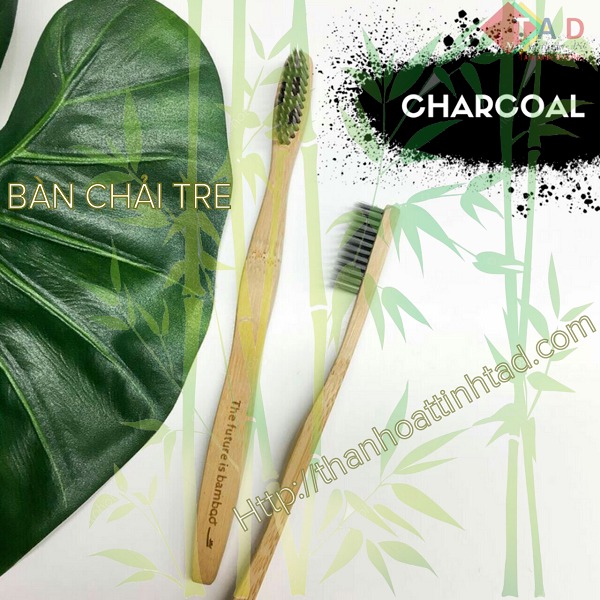 Bàn chải đánh răng bằng tre