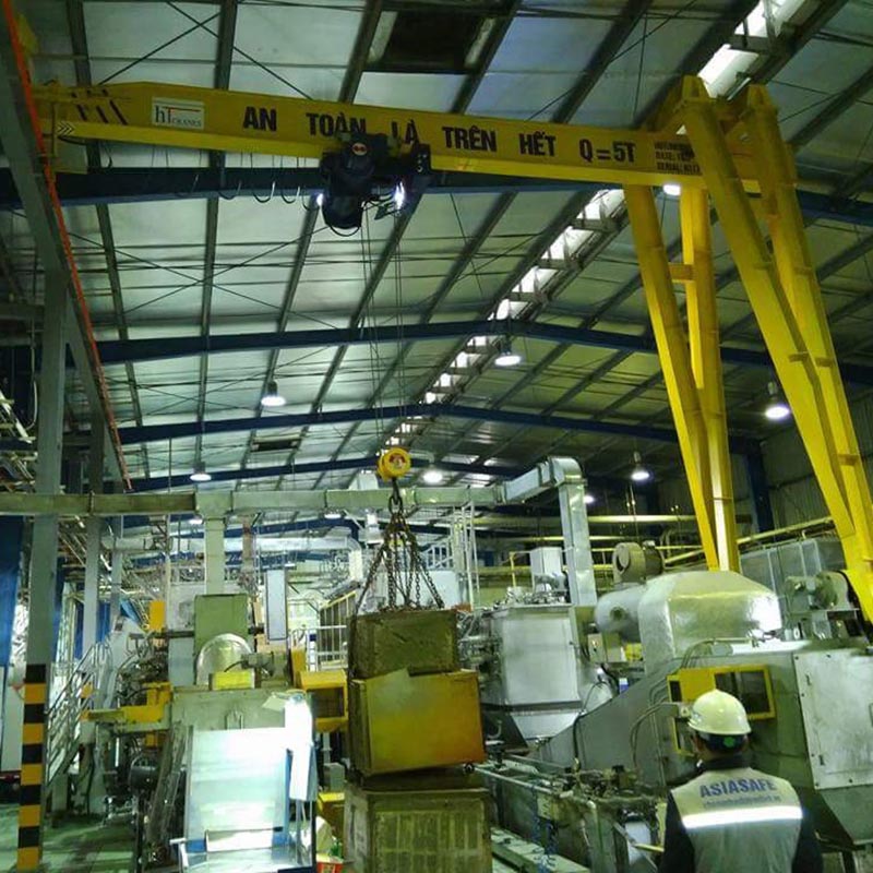 Bán cổng trục dầm đơn