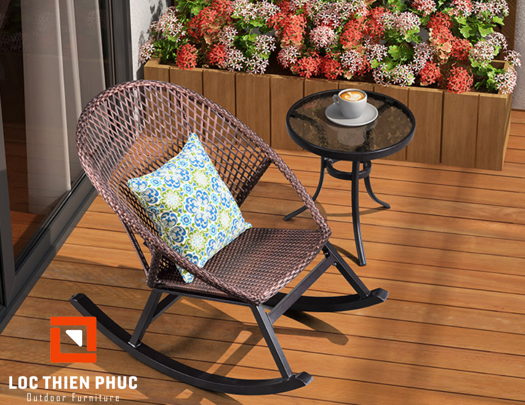 Bàn ghế ban công LTP6033