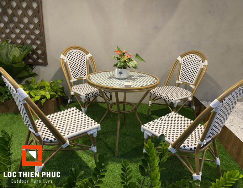 Bàn ghế cafe LTP6077