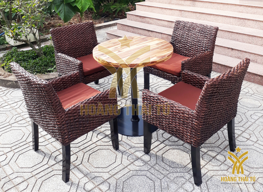 Bàn ghế lục bình HTT-W10