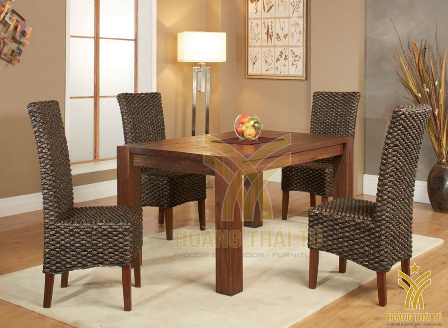 Bàn ghế lục bình HTT-W11