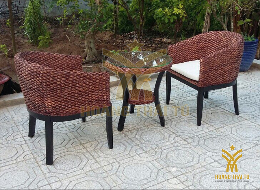 Bàn ghế lục bình HTT-W12