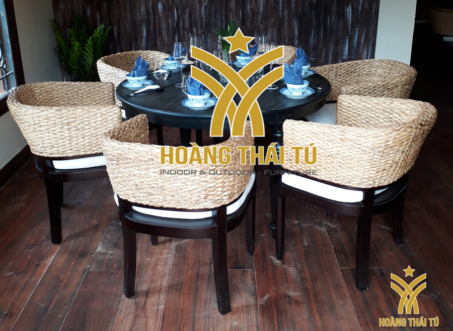 Bàn ghế lục bình HTT-W8