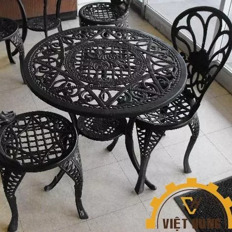 Bàn ghế nhôm MS03