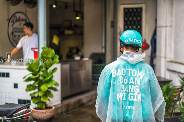Áo mưa quảng cáo