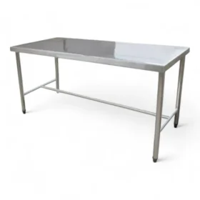Bàn inox chữ nhật 1m4