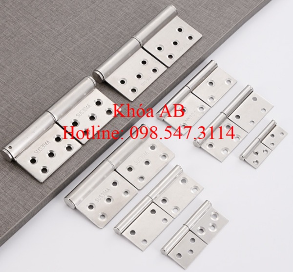 Bản lề cờ inox 5x4x3