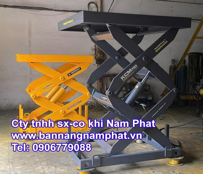 Bàn nâng thủy lực