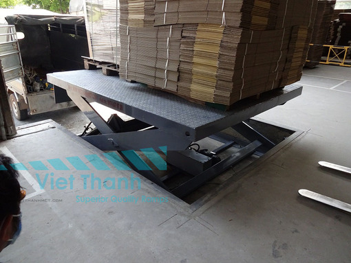 Dự án bàn nâng thủy lực cho Công ty CP Bao Bì Biên Hòa