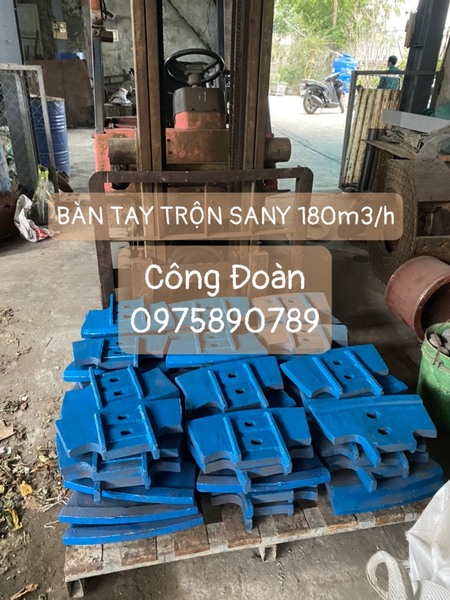Bàn tay trộn Sany