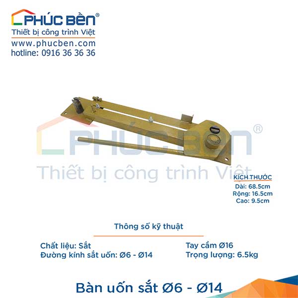 Bàn uốn sắt