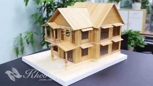 Bản vẽ Biệt thự 2 tầng đơn giản