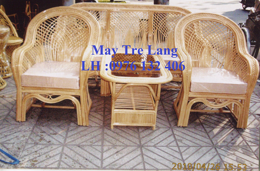 Bàn ghế mây tre