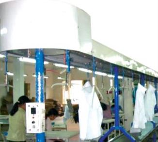 Băng chuyền treo áo