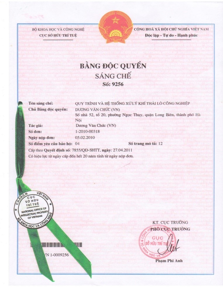Bằng độc quyền sáng chế