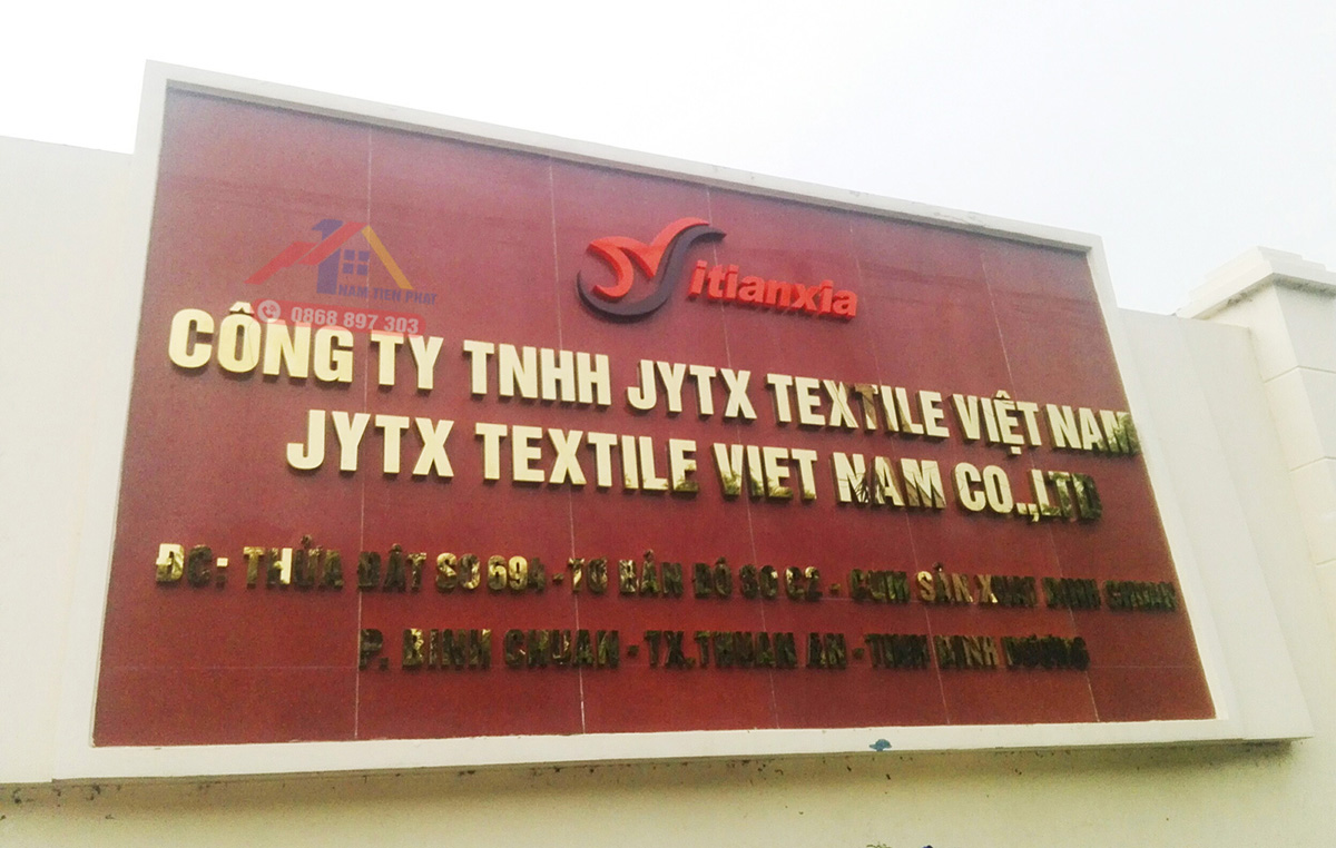 Bảng hiệu công ty