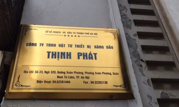 Bảng hiệu inox