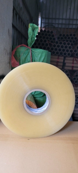 Băng keo trắng đục cuộn lớn