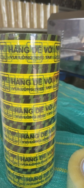 Băng keo in cảnh báo
