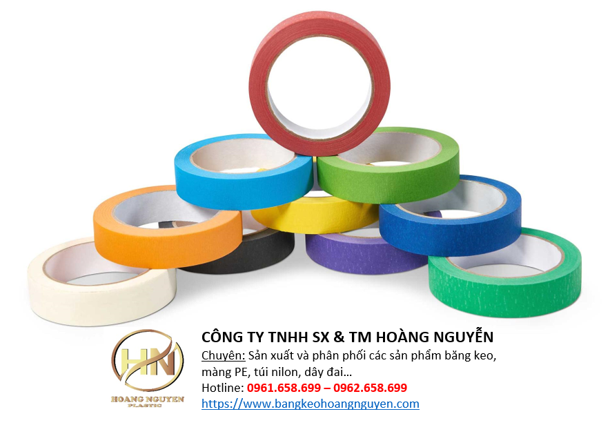Băng keo giấy màu