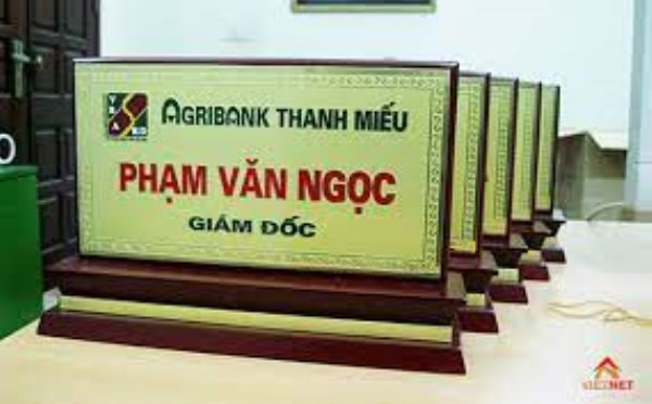 Bảng phòng, chức danh