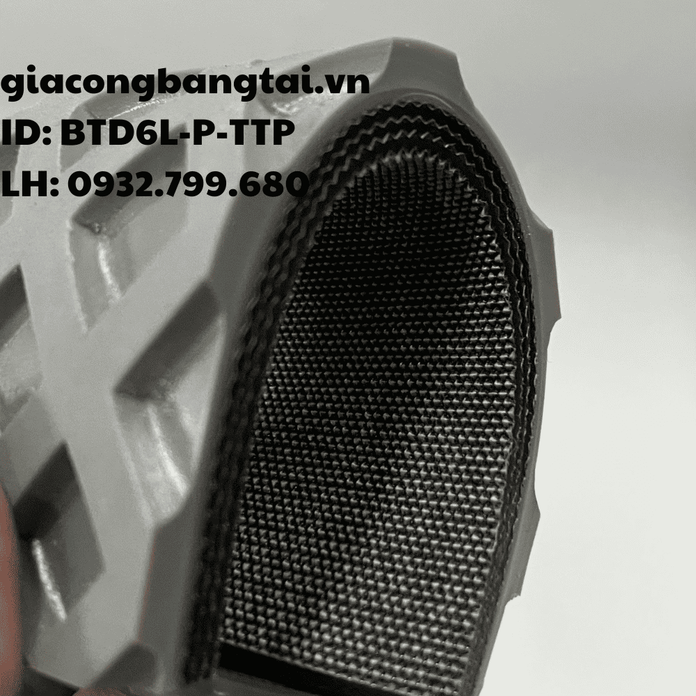 Băng tải PVC xám vuông nhỏ 11 ly