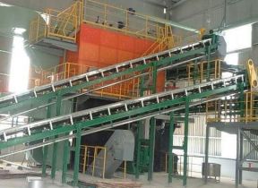 Băng tải cao su cấp liệu