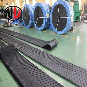 Băng tải cao su gân V