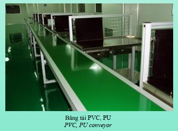 Băng tải PVC và PU