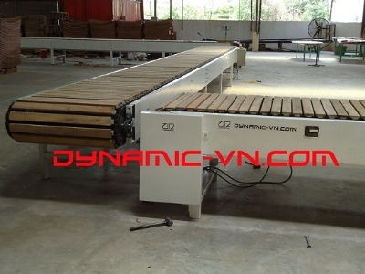 Băng tải xích gỗ