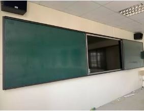 Bảng trượt ngang 2 lớp liền khối