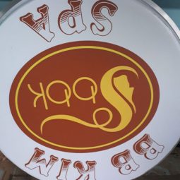 Bảng vẫy hộp đèn 2 mặt