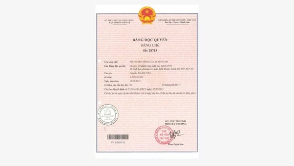 Bằng độc quyền sáng chế