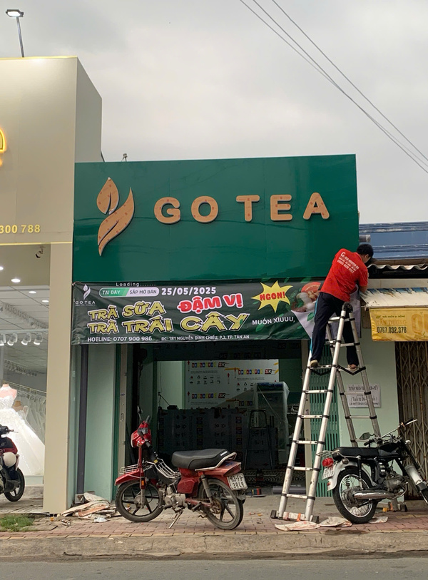 Bảng hiệu ALU chữ nổi