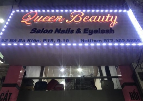 Bảng hiệu chữ nổi Queen Beauty