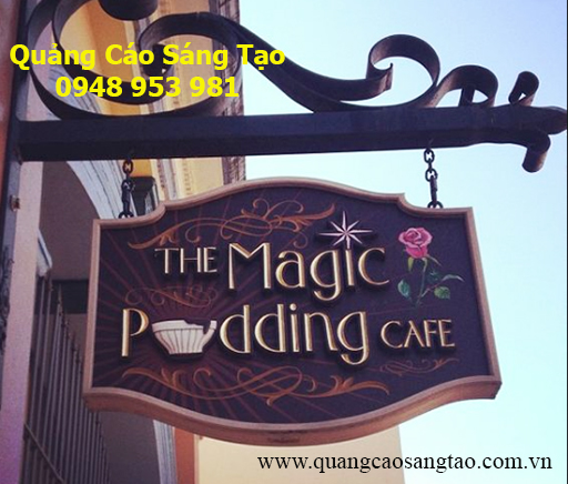Bảng hiệu gỗ