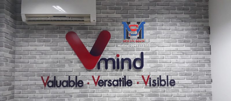 Bảng hiệu alu mica nổi