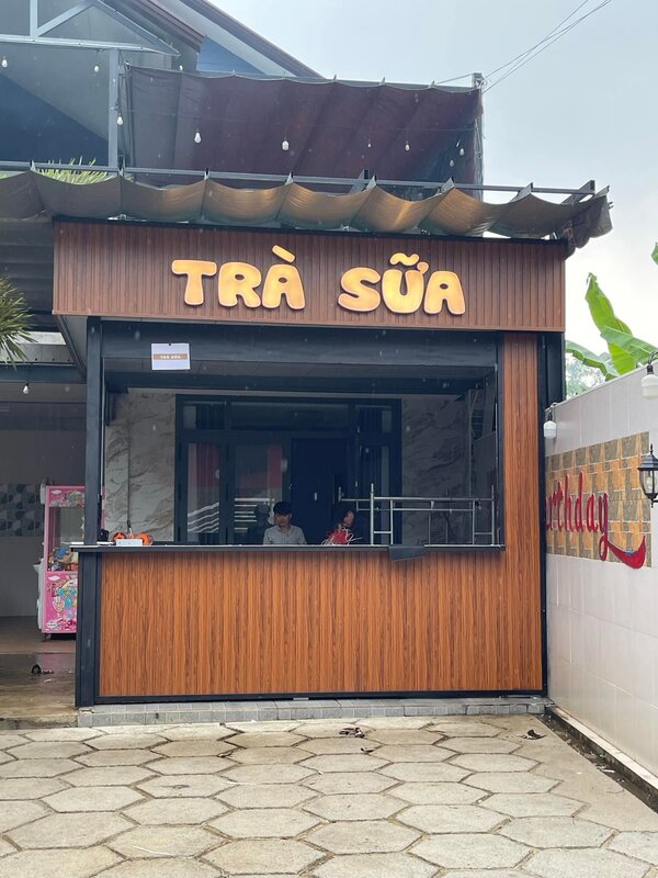 Bảng hiệu quảng cáo quán trà sữa