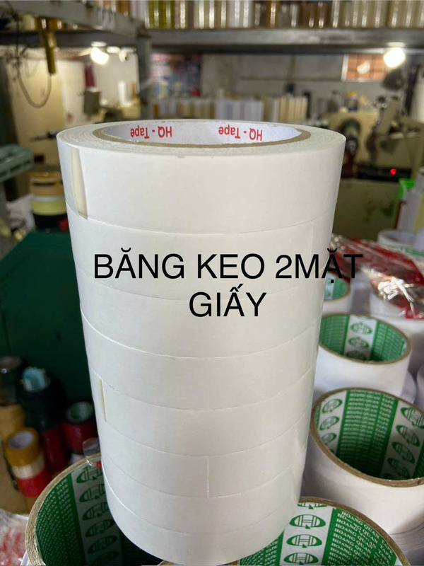 Băng keo 2 mặt giấy