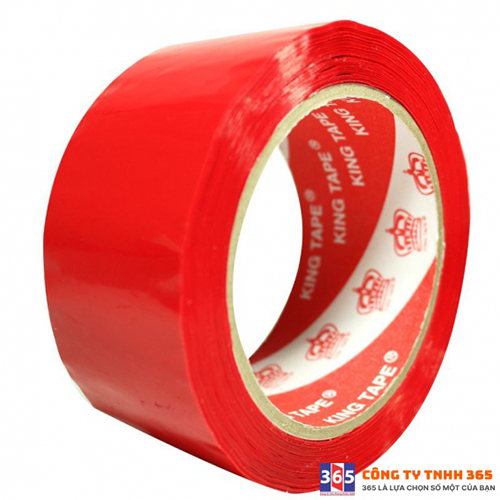 Băng keo PP 3.6cm - đỏ