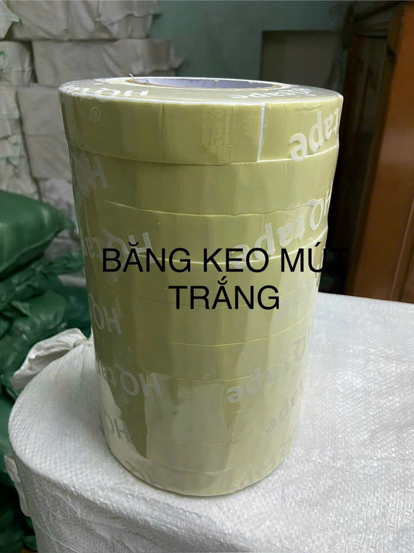 Băng keo mút trắng