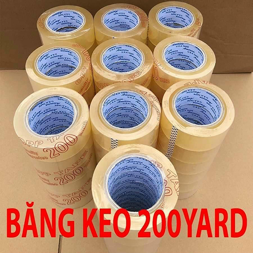 Băng keo trong đục