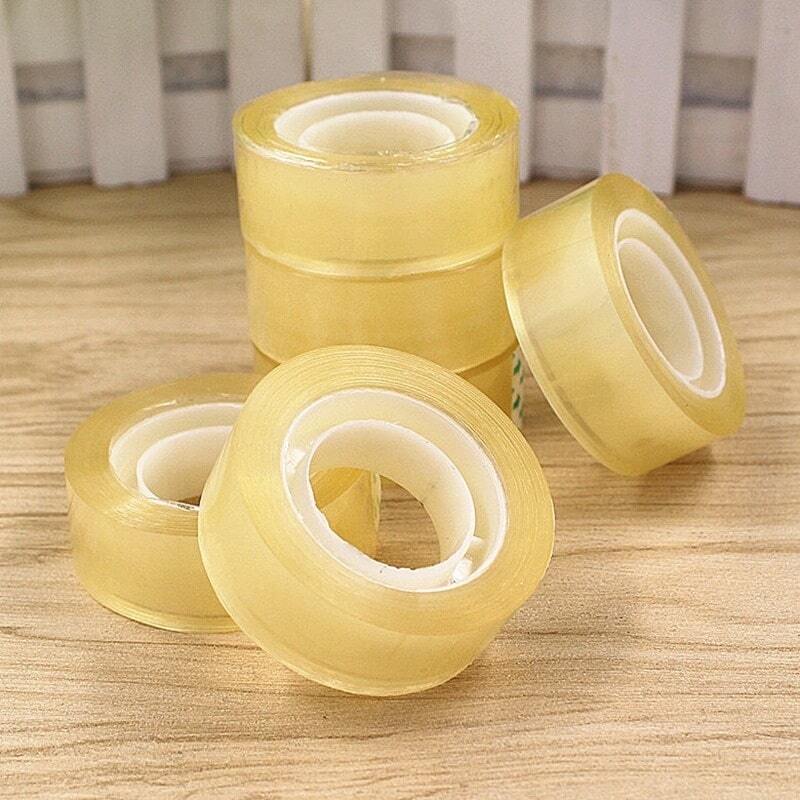 Băng keo trong văn phòng phẩm loại nhỏ 1.8cm